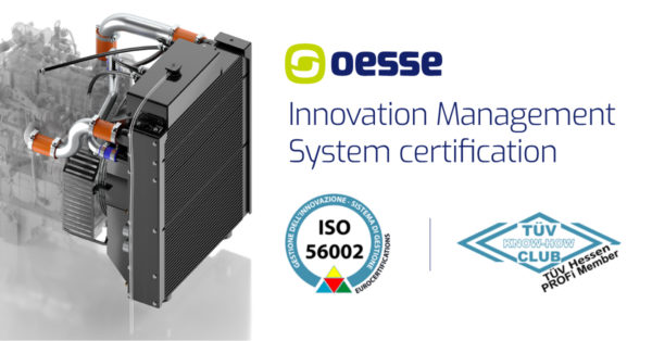 Gestione dell'innovazione: Oesse prima azienda italiana ad ottenere la certificazione